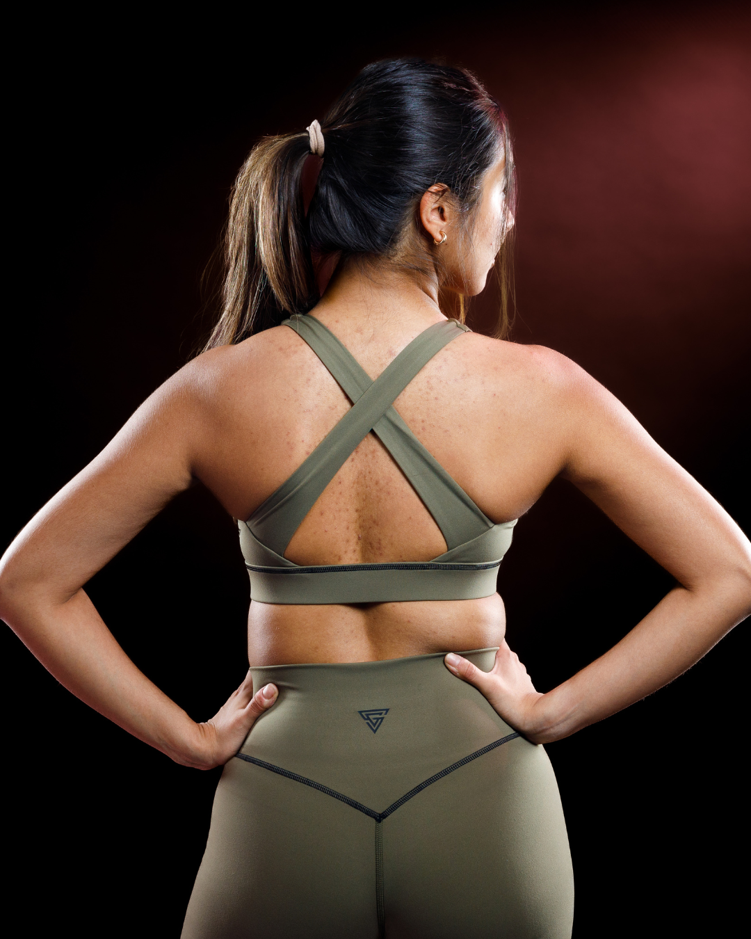 Core Open Back Sports Bra